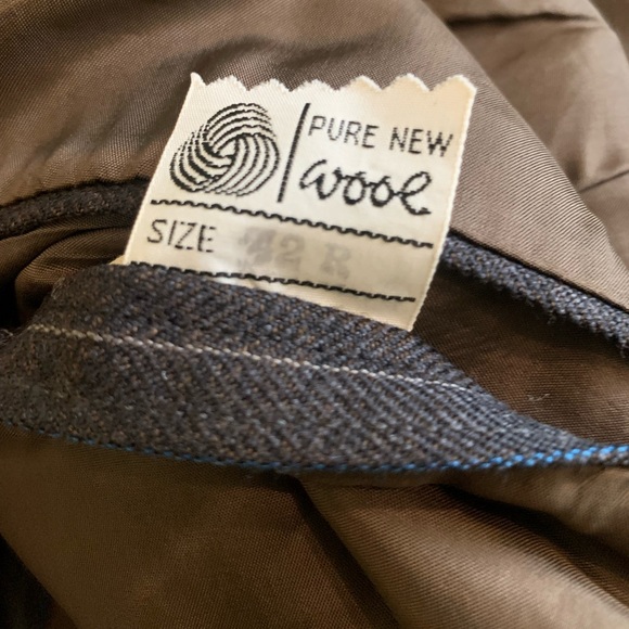 DAKS London Men’s Size 42R Multicolored Pinstripes Single Breasted Blazer - Picture 6 of 8